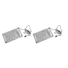 2X Herramienta para Exteriores Termostato USB Placa de Conservación de Calor Bolsa para Almuerzo Placa Bolsa de Comida Calentador Bolsa Térmica para
