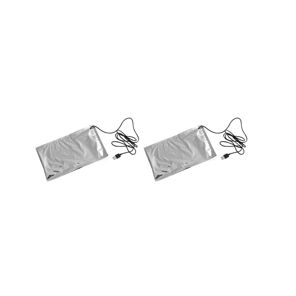2X Outdoor Tool Usb Thermostat Heat Preservation Plate Bag Lunch Plate Food Bag Heater Milk Thermal Warmer Bag 4714117410541