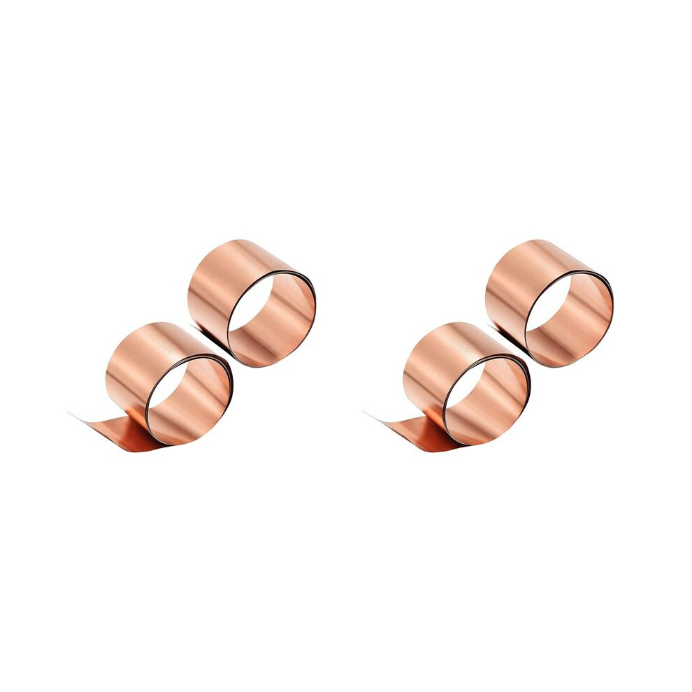 Copper Sheet Roll, Metal Foil Plate 1000Mm X 50Mm X 0.1Mm 4Pcs 6031418862021