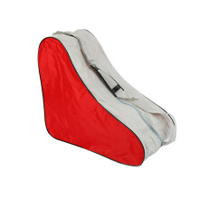 (Red) Adjustable Roller Skate Bag for Ice/Inline Skates