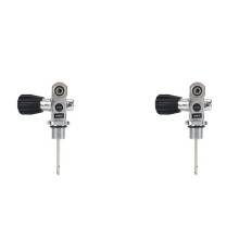2X New Upgrade Universal Underwater Scuba Diving Dive DIN/Yoke Tank Valve,M18X1.5