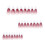 Fake Nails Red Natural Unbreakable Long Pointed Head 4