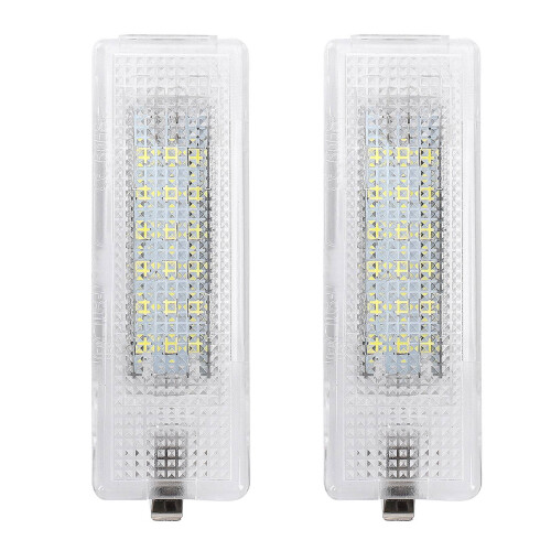 2X LED Luggage Compartment Trunk Boot Lights 12V for  Caddy     CC  Sharan