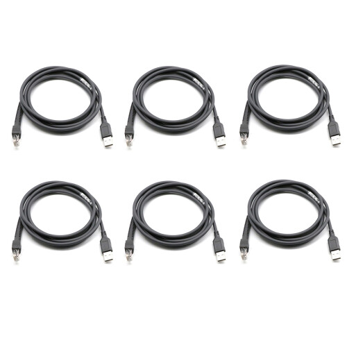 6X Scanner Daten Kabel Ls2208 Ap Ls4208 Ds9208 Barcode Scanner USB Anschluss Daten Kabel