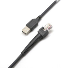6X Scanner Data Cable LS2208 AP LS4208 DS9208 Barcode Scanner USB Port Data Cable
