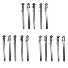 15 Pack Pencil Tire Pressure Gauge 5-50 PSI Universal for Car Motorcycle Bicycle