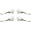 4X  PIR Infrared Motion Sensor Detection 220V Adjustable  Infrared Automatic LED Light Witch 1
