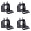 4X External Roll Label Holder for Desktop Barcode Label Printer for Argox Datamax TSC Godex  Printer 1