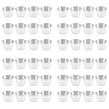 96 Pack Stainless Steel Condiment Sauce Cups,Commercial Grade Dipping Sauce Cups,Ramekin Condiment Cups Portion Cups