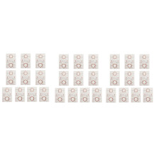 30Pcs/Set Impact Labels Club Target Label Target Sticker Tape Driver Swing Trainers Accessories