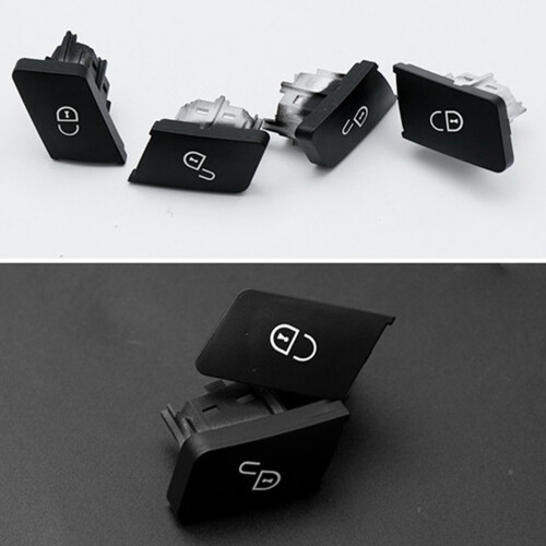 2X Car Door Lock  Button for - C-Class E-Class GLK W204 W212 W166 W176 (Left) 2