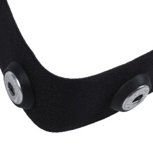 3X Chest Belt Strap for Polar Wahoo for Sports Wireless Heart Rate Monitor,Black