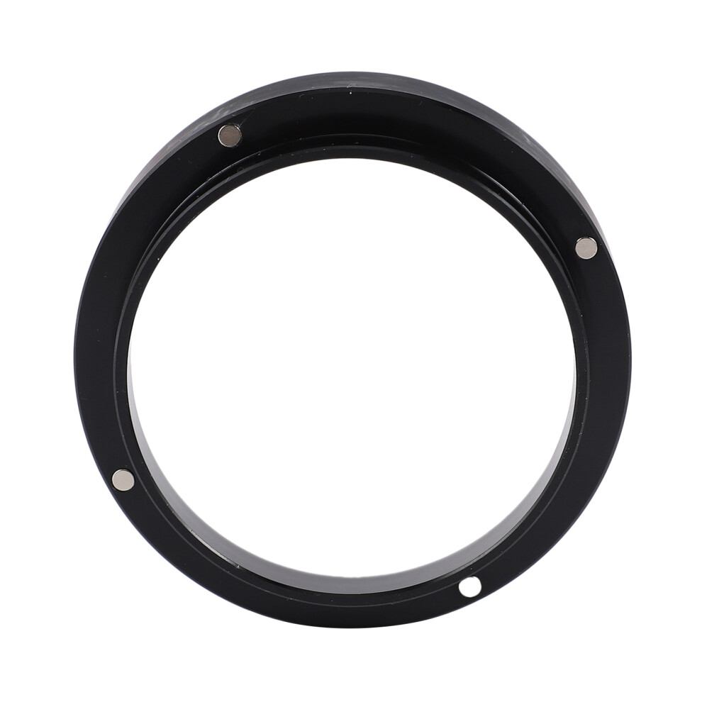 2Pcs 58Mm Stainless Steel Intelligent Dosing Ring For Brewing Bowl Coffee Powder Espresso Barista Tool Tamper Funnel 6031418835124