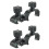 2X Quick Release Pole Clamp with Compass & Data Collector Cradle ,GPS,TOTAL STATION TSC3 2