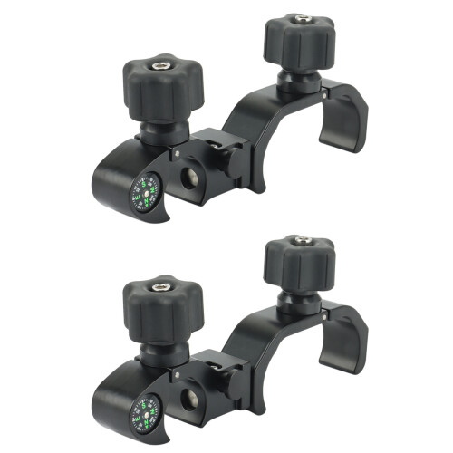 2X Quick Release Pole Clamp with Compass & Data Collector Cradle ,GPS,TOTAL STATION TSC3 1
