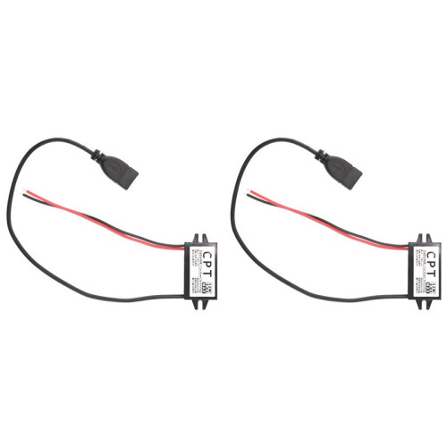 2X Convertidor de Corriente para Automóvil  12V Una 5V 3A Convertidor de Voltaje