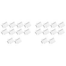 20 x -Metall-PCIE-PCI-E-Erweiterungskarte in Halber Bis Voller Größe, Drahtlose WiFi-PCI-Express-Adapterhalterung