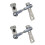 2X Transfer Case Linkage Kit Fits for  Cherokee XJ Comanche  1986-2001 Easy to Install 1