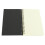 2X Retro  Coil Sketch Sketchbooks Blank Notebook  Notebook School Stationery（Black and White） 3