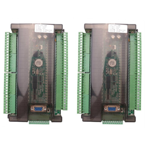 2X FX3U 48MR RS485 RTC (Real  Clock) 24 Input 24 Relay Output 6 Analog Input 2 Analog Output Plc Controller