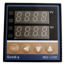 3X Digitaler Temperaturregler mit Mehreren Eingängen REX-C100 Professional Alarm 0-400 für die Chemische Chemieindustrie