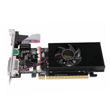 2X Cartes Graphiques GT210 1GB Carte Vidéo 64Bit pour Jeux PC GPU DVI-I Compatible VGA Utilisé Carte Graphique