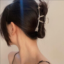 (8) Luxury Metal Hair Claw Clips for Women