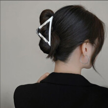 (9) Luxury Metal Hair Claw Clips for Women