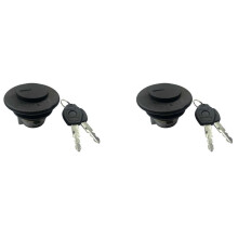 2X Tampa Do Tanque de Combustível da Motocicleta Fechadura da Tampa Do Tanque de Combustível para JOG-3YK JOG50 JOG90 XH90 QJ50QT-5