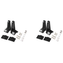 4X Universal Halterungen Montage LED Basis Halterungen für LED Licht Leisten Seiten Montage Halterung