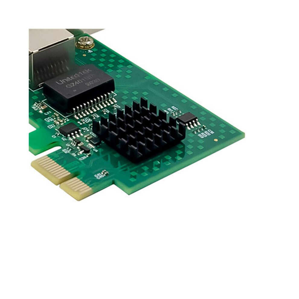 2X I225-V Network Card, Pci-E I225 2.5G Ethernet Server Network Card For Desktop Computers 4712044133960