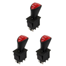 3X Interruttore un Bilanciere un Scorrimento Avanti-Stop-Back DPDT un 6 Pin KCD4-604-6P Interruttore per Auto