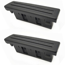 2X for - 9N 2005 - 2010 LHD Black Card Holder Card Slot Coin Slot Central Storage Box 6Q1858373