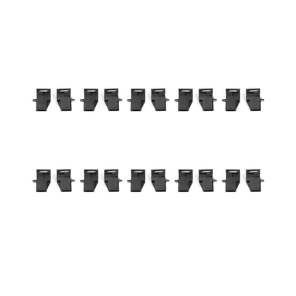 20X For Crv Breeze Rw Panoramic Sunroof Sun Visor Fixed Buckle Sun Shade Clip Roller Blind Black 6032285020293