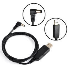2X Walkie Talkie Akku Ladegerät USB Laden Kabel Ersatz für  UV-5R UV-5RE DM-5R Zwei Wege Funkgerät