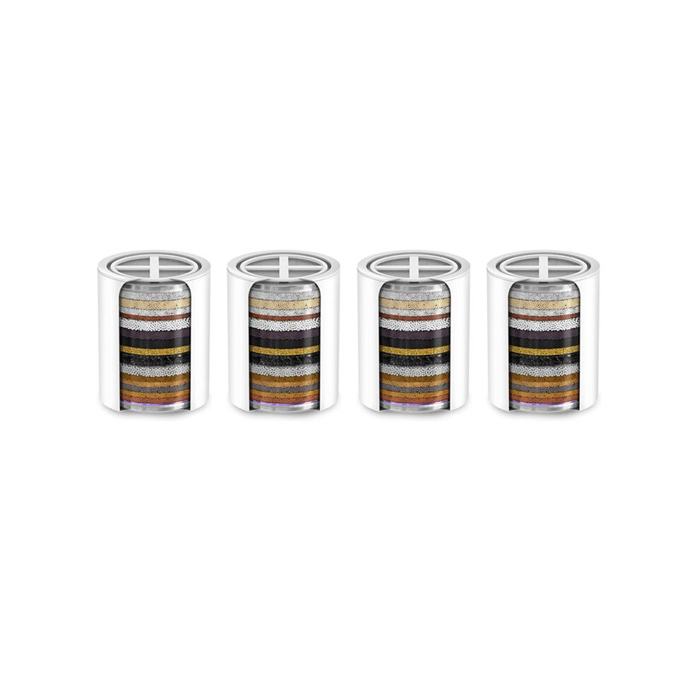 4X 20 Stage Replacement Shower Water Filter Cartridge (No Housing), Compatible With Any Shower Filter Of Similar Design 6032402066838