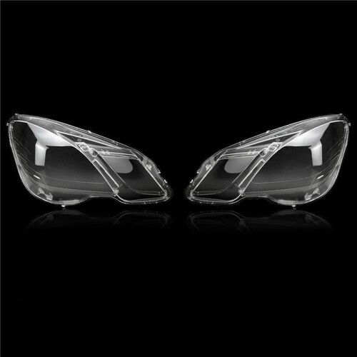 2X Right Side for - E Class W212 2009-2012 E300 E350 E63 Headlight Lens Cover  Light Shade Shell Cover 1