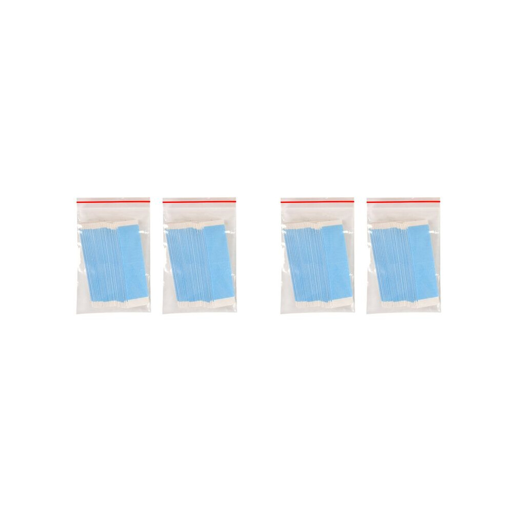 Semoic 144Pcs Super Strong Wig Tape Strips Hair Double Adhesive Extension Tape Waterproof For Toupee/Lace Wigs Film Adhesive