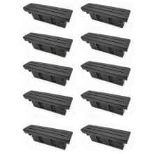 10X for - 9N 2005 - 2010 LHD Black Card Holder Card Slot Coin Slot Central Storage Box 6Q1858373