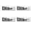4X Steel Door Exit Release Push Button Home  Part of Access Control M1L3 1