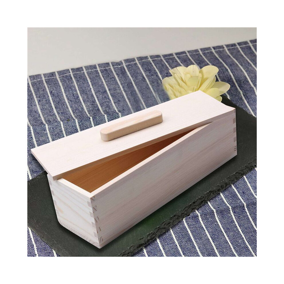 3X Rectangular Wooden Soap Mold With Silicone Liner Cover Loaf Soap Mold Tool Diy Soap Candle Mold 1200G Mold 4712893087797