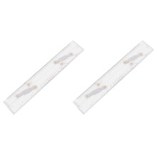 2X Marine Lineal Parallel Lineal Seekarten Parallel Lineal Zuordnungs Punkte Zum Ziehen Des Parallel Lineals 450 MM