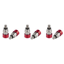 3X Motocross M5X0.8cm Fork Air Bleeder Relief Valve for YZ85 YZ125 YZ250 YZ450F 250RX Red