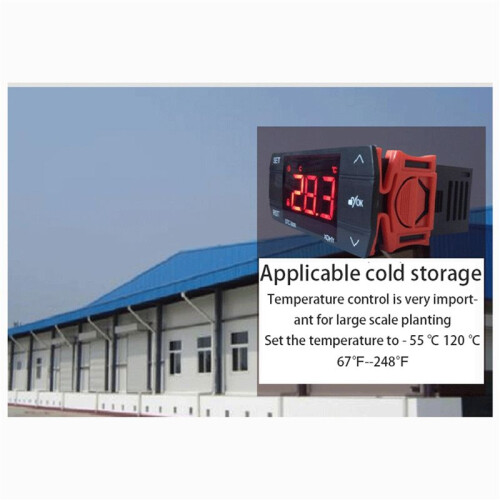 3X STC-3000 110V-220V 30A Press Digital Temperature Controller Thermostat with Sensor Controlling Tool 2