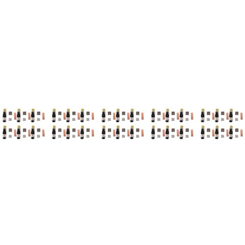 30-Pack Tool Free Shielded RJ45 Cat 8, Cat8 Field Termination Plug, Cat8 Connector, Cat8 Plug
