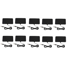 10X Flach HD Digital Indoor Zoom TV Antenne HDTV 50 Mile Range TVFox VHF UHF DVB
