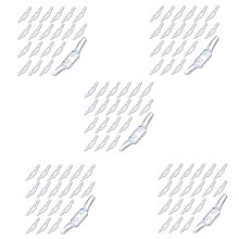100Pcs Blind Cord Safety Cleat Blind Rope Cleat Window Cord Cleat for Home Window Blinds Curtains Sun Shades Ropes