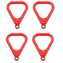 8 Pcs Trapeze Ring Swing Set Set Playground Trapeze Bar Jungle Gym Monkey Bar Ring Large Trapezoidal Ring