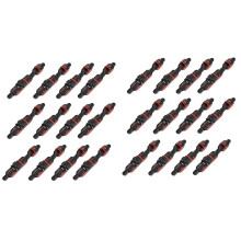 24Pcs Reel Deck Fishing Rod Clip Fitted Wheel Reel Rubber Cushion Tools Accessory Holder Fishing Tackle