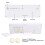 10X  Digital Countdown Days Timer Clock - 999 Days Count Down Clock Timer pour Graduation Lab Kitchen (Blanc) 3
